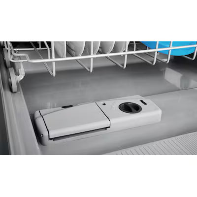 Frigidaire 24-in Front Control Built-in Dishwasher ( White ) , Triple Spray Arm , 55-Decibel Model# FFCD2413UW