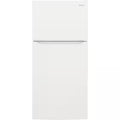 Frigidaire 18.3-cu ft Standard-Depth 30-in Wide Top-Freezer Refrigerator ( White ) Garage Ready Model# FFTR1835VW