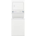 Frigidaire Quick Wash Dry Cycle, Maxfill Wash Cycle Gas Stacked Laundry Center with 3.9-cu ft Top load Washer and 5.6-cu ft Dryer White Model# FLCG7522AW