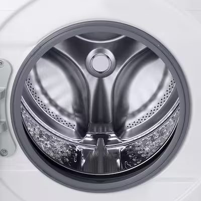 Samsung High Efficiency Stackable Large ( 4.5-cu ft ) Front-Load Washer ( White ) Model# WF45T6000AW