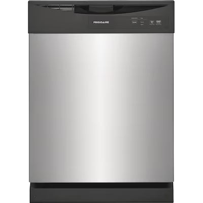 Frigidaire Smart 24-in Front Control Built-in Dishwasher ( Stainless steel ) , 62-Decibel Model# FDPC4221AS