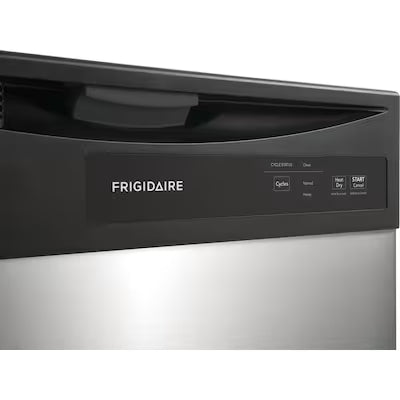 Frigidaire Smart 24-in Front Control Built-in Dishwasher ( Stainless steel ) , 62-Decibel Model# FDPC4221AS