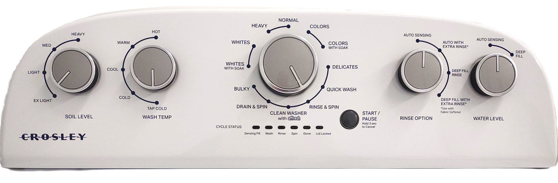 CROSLEY 3.8 cu. ft. Capacity WASHER
