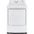 LG 7.3-cu ft Vented Gas Dryer ( White ) Model# DLG7001W