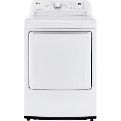 LG 7.3-cu ft Vented Gas Dryer ( White ) Model# DLG7001W