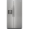 Frigidaire Gallery 25.6-cu ft Standard-Depth 36-in Wide Side-by-Side Refrigerator with Ice Maker ( Fingerprint Resistant Stainless Steel ) ENERGY STAR Certified Model# GRSS2652AF