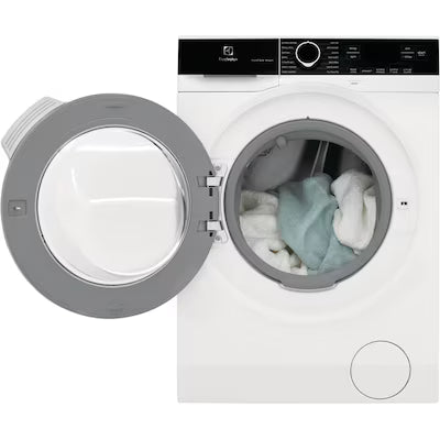 Electrolux LuxCare Wash and Steam Refresh Compact High Efficiency Stackable Medium ( 2.4-cu ft ) Front Load Washer ( White ) Model# ELFW4222AW