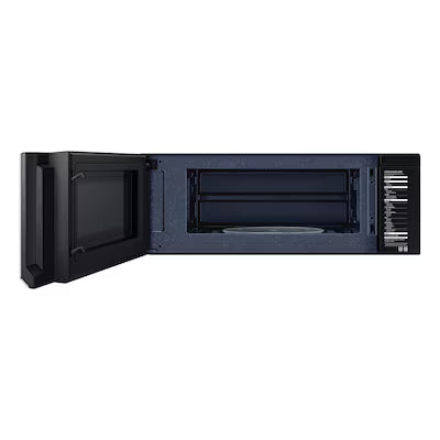Samsung Smart SLIM 1.1-cu ft Low Profile Over-the-Range Microwave with Sensor Cooking ( Fingerprint Resistant Stainless Steel ) Model# ME11A7710DS
