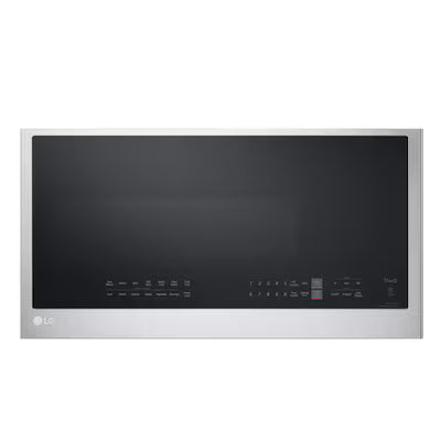 LG 2.0-cu ft Over-the-Range Microwave with Sensor Cooking ( PrintProof Stainless Steel ) Model# MVEL2033F