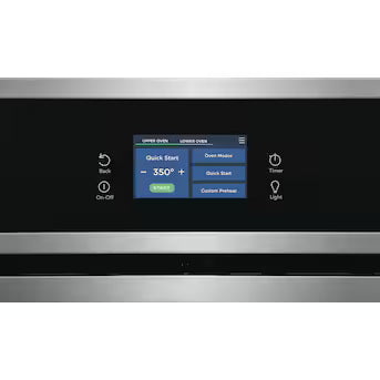 Frigidaire 27 inch Double Electric Wall Oven with Self-cleaning ( Stainless Steel ) Model# FCWD2727AS