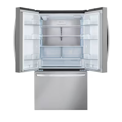 LG Counter-Depth MAX 26.5-cu ft 3 -Door 36-in Wide with Ice Maker ( Stainless Steel ) ENERGY STAR Certified Model# LRFLC2706S A13-50