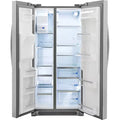 Frigidaire Gallery 22.3-cu ft Standard-Depth 33-in Wide Side-by-Side Refrigerator with Ice Maker ,Water and Ice Dispenser ( Fingerprint Resistant Stainless Steel ) ENERGY STAR Certified Model# GRSS2352AF