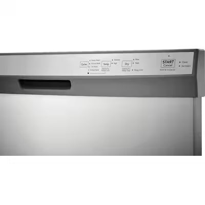 Frigidaire 24-in Front Control Built-in Dishwasher ( Stainless Steel ) , MaxDry , 54-Decibel Model# FDPC4314AS
