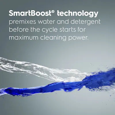 Electrolux Smartboost, Optic Whites and Pure Rinse High Efficiency Stackable Medium ( 4.5-cu ft ) Front-Load Washer with Steam Cycle ( Titanium ) Model# ELFW7637AT