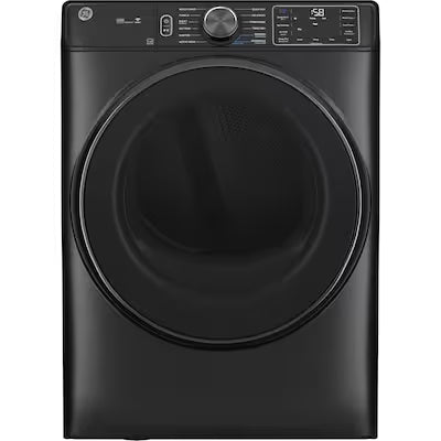 GE 7.8-cu ft Stackable Vented Electric Dryer with Steam Cycle ( Carbon Graphite ) Model# GFD65ESPVDS