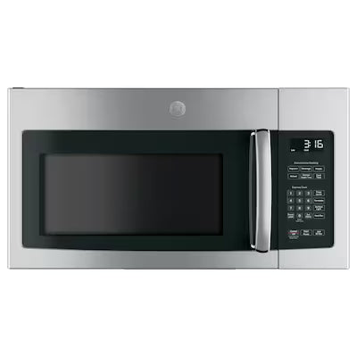 GE 1.6-cu ft Over-the-Range Microwave ( Stainless Steel ) Model# JNM3163RJSS