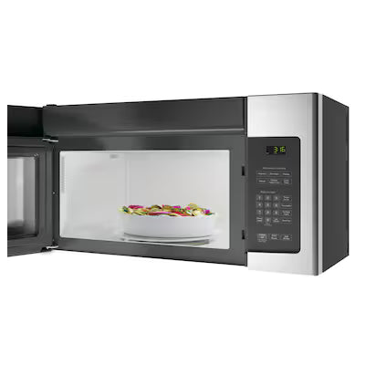 GE 1.6-cu ft Over-the-Range Microwave ( Stainless Steel ) Model# JNM3163RJSS