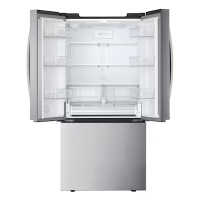 LG Counter-Depth 20.8-cu ft 3 -Door 33-in Wide French Door with Ice Maker ( PrintProof Stainless Steel ) ENERGY STAR Certified Model# LF21G6200S A13-40