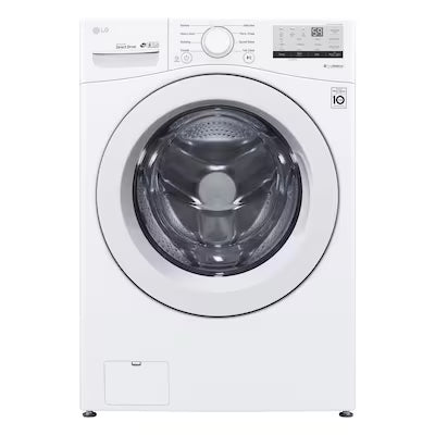LG High Efficiency Stackable Medium ( 4.5-cu ft ) Front Load Washer ( White ) Model# WM3400CW A13-21
