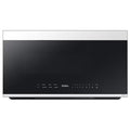 Samsung Bespoke 2.1-cu ft Over-the-Range Microwave with Sensor Cooking ( White Glass ) Model# ME21DB670012