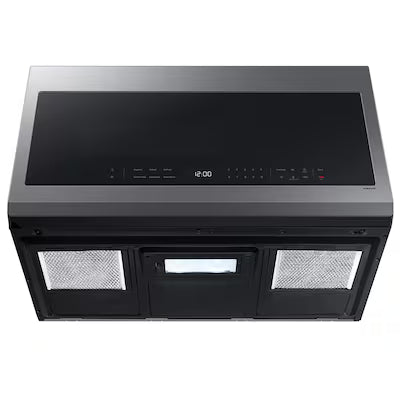 Samsung 2.1-cu ft Over-the-Range Microwave with Sensor Cooking ( Stainless steel ) Model# ME21DG6300SR