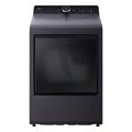 LG 7.3-cu ft Vented Electric Dryer with Steam Cycle ( Matte Black ) Model# DLEX8600BE
