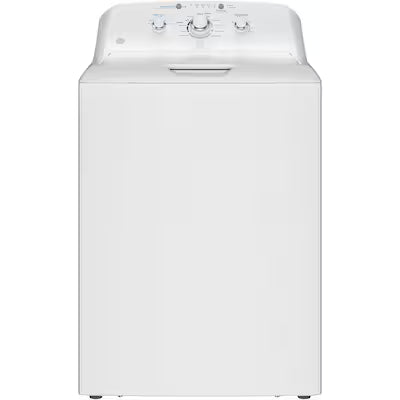 New GE® 4.0 cu. ft. Capacity Washer with Stainless Steel Basket and Water Level Control Model# GTW325ASWWW N02-18
