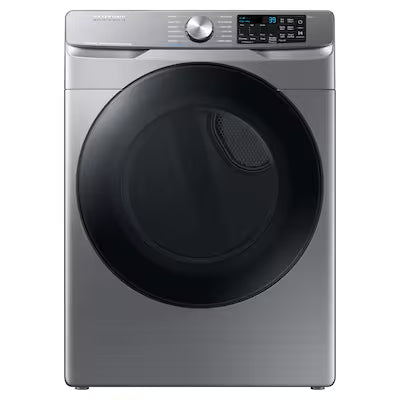 Samsung 7.5-cu ft Stackable Vented Gas Dryer with Steam Cycle ( Platinum ) Model# DVG45B6300P