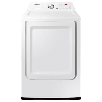 Samsung 7.2-cu ft Vented Gas Dryer ( White ) Model# DVG45T3200W