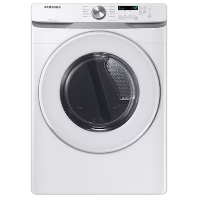 Samsung High Efficiency Stackable Large ( 4.5-cu ft ) Front-Load Washer ( White ) Model# WF45T6000AW