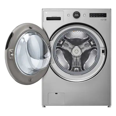 LG 5.0-cu ft Ventless All-In-One Washer Dryer Combo with Steam Cycle ( Graphite Steel ) Model# WM6998HVA