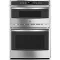 GE 30" Combination Double Wall Oven Model# JT3800SHSS