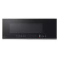 LG 1.3-cu ft Low Profile Over-the-Range Microwave with Sensor Cooking ( Printproof Stainless Steel ) Model# MVEF1337F