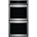 Frigidaire 27 inch Double Electric Wall Oven with Self-cleaning ( Stainless Steel ) Model# FCWD2727AS