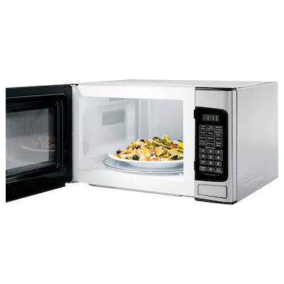 GE 1.1-cu ft 950 -Watt Countertop Microwave ( Stainless Steel ) Model# GCST11N1WSS