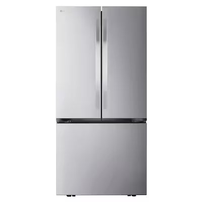 LG Counter-Depth 20.8-cu ft 3 -Door 33-in Wide French Door with Ice Maker ( PrintProof Stainless Steel ) ENERGY STAR Certified Model# LF21G6200S A13-40