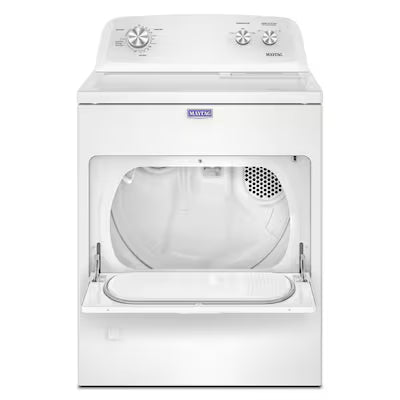 Maytag 7-cu ft Vented Gas Dryer ( White ) Model# MGD4005SW A13-12