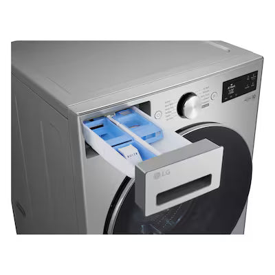 LG Stackable Large ( 5-cu ft ) Front-Load Washer with Steam Cycle ( Graphite Steel ) MODEL# WM5800HVA