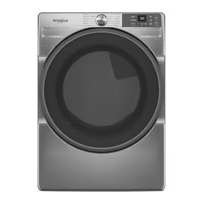 Whirlpool 7.4-cu ft Stackable Vented Gas Dryer ( Radiant Silver ) Model# WGD5720RR A13-28