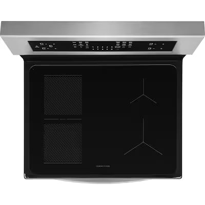 Frigidaire Gallery 4 Burner Elements Free-Standing Induction Range in Stainless Steel with Air Fry Model# GCRI306HBF