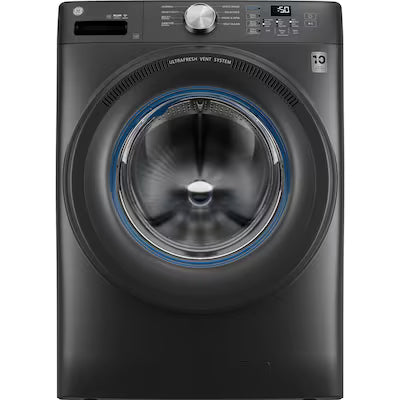 GE UltraFresh Vent System Stackable Large ( 4.6-cu ft ) Front-Load Washer ( Carbon Graphite ) Model# GFW350SPYDS