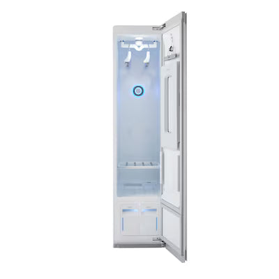 LG Styler White Programmable Standing Fabric Steamer Model# S3WFBN