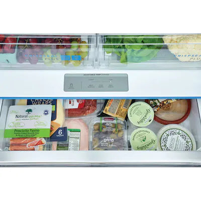 Frigidaire Gallery Standard-Depth 27.8-cu ft 36-in Wide French Door with Dual Ice Maker ( Fingerprint Resistant Stainless Steel ) ENERGY STAR Certified Model# GRFS2853AF A13-46