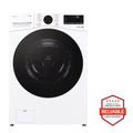 LG TurboWash 360 High Efficiency Stackable Medium ( 4.5-cu ft ) Front-Load Washer with Steam Cycle ( White ) Model# WM4080HWA