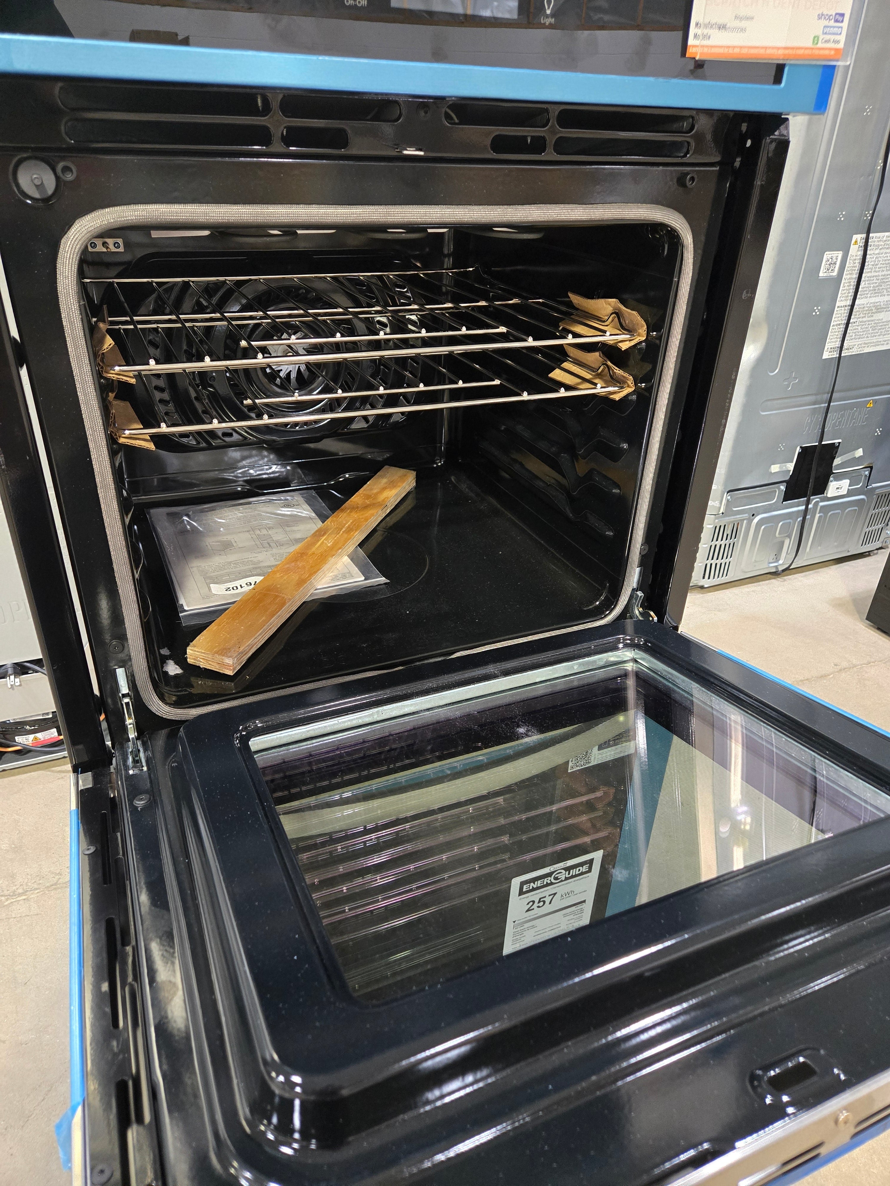 Frigidaire 27 inch Double Electric Wall Oven with Self-cleaning ( Stainless Steel ) Model# FCWD2727AS